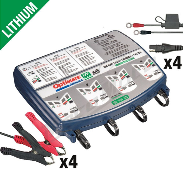 OPTIMATE Battery charger 12.8V / 13.2V 0.8A