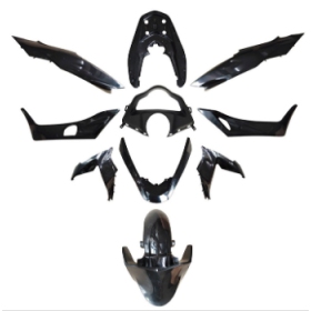 O PARTS Body Kit Matt Black - Honda PCX 125 (14-16)
