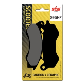Sbs Brakepads 205HF Ceramic HONDA NSC