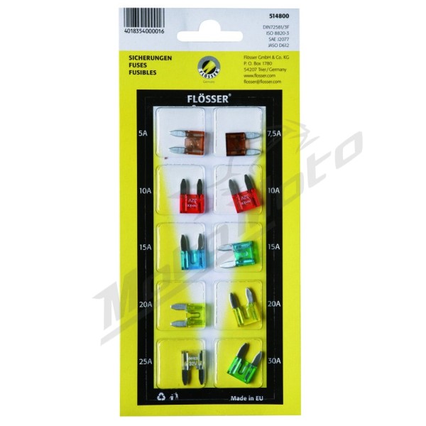 Flosser Mini fuse kit 5148xx 10pcs