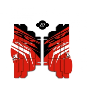 BLACKBIRD Dream Graphic 4 radiatoriaus grotelių lipdukų rinkinys Honda CRF 250 R/X 2004-2009