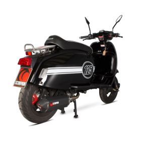 Exhaust SCORPION RP Serket Black Scomadi TL 125cc 2015-2016