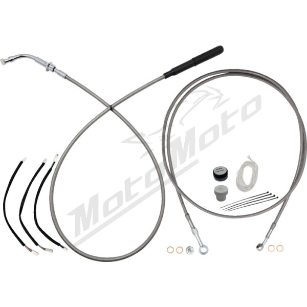FAT BAGGERS INC. EZ Install Kit for handlebars 28cm high Harley Davidson FLHX / FLHXSE / FLHXU 1923-1977cc 23-25