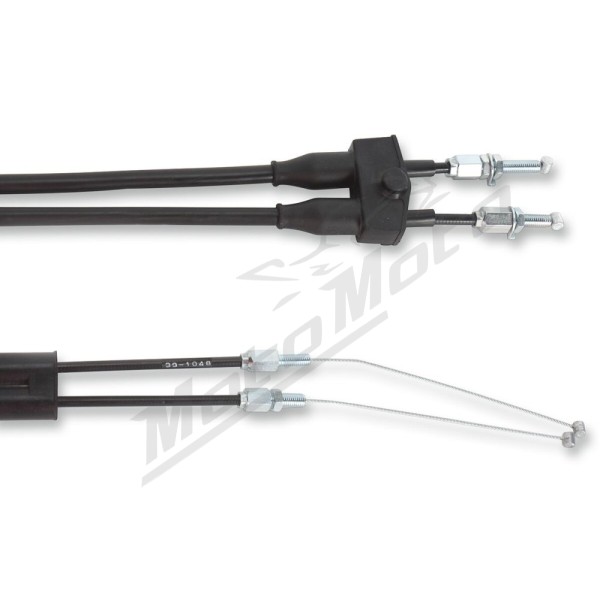MOOSE OFFROAD Black Vinyl Throttle Cable Honda CRF 150R / 150RB 07->