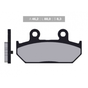 Brake pads NOVASCOOT FT3104 / MCB751 STANDARD