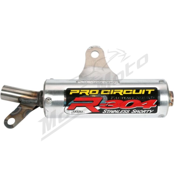 PRO CIRCUIT R-304 Silencer Stainless Steel/Aluminum Suzuki RM 80/85 89-23