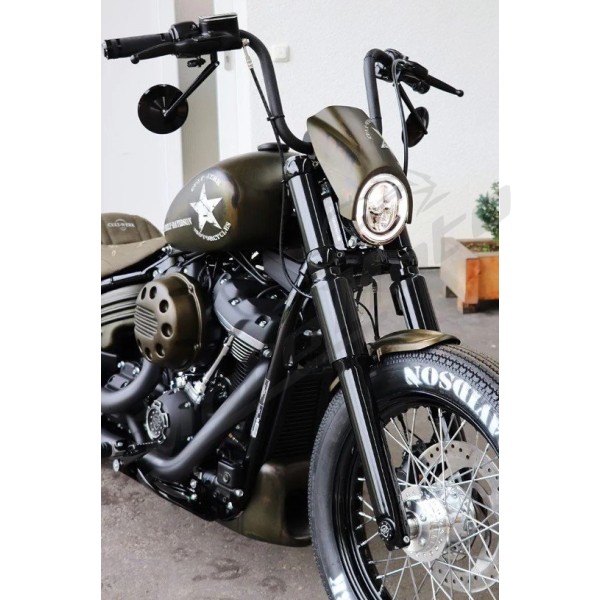 CULT WERK Priekinio žibinto apdaila nedažyta Harley Davidson 1750-1868cc 2018-2024