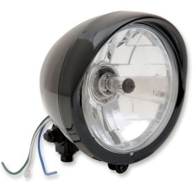 DRAG SPECIALTIES Diamond-Style Bottom-Mount 5-3/4" Headlight Assemblies 146 mm