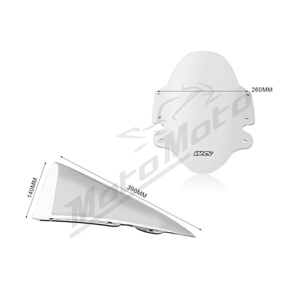 WRS TR007T SPORT Windscreen Triumph Speed Triple 1200RR ABS 22-24