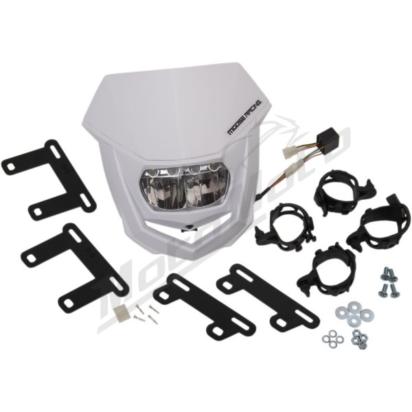 MOOSE OFFROAD HARD-PARTS Universal Halo LED Headlight