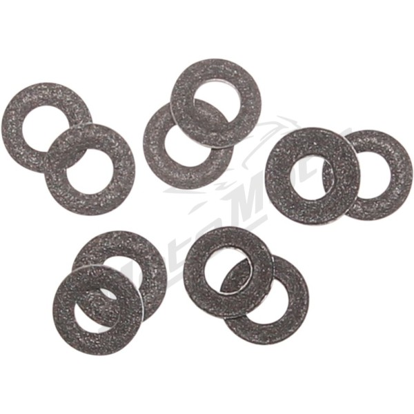 COMETIC Replacement Washers 10pcs. Harley Davidson FLH / FLHR / FLHRCI / FLHRI / FLHS / FLHT / FLHTC / FLHTCI 883-1340cc 84-19