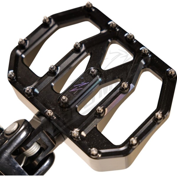 THRASHIN SUPPLY CO. Mini Aggressor Floorboards Harley Davidson FL / FLD / FLDE 1200-1977cc 72-25