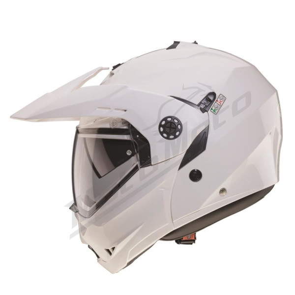 Offroad Flip-up Helmet Caberg Tourmax White Metallic