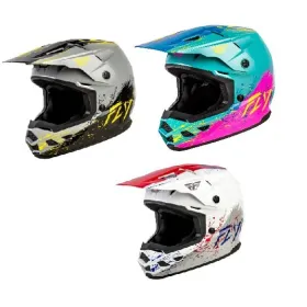 Helmet Off-road FLY RACING YOUTH KINETIC DRIP