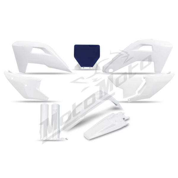 UFO White Replacement Complete Body Kit Husqvarna FC / FX / TC / TX 125-450cc 25-26