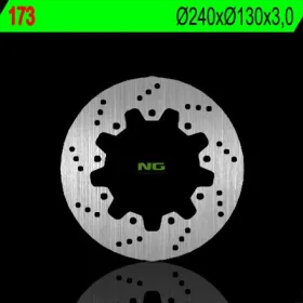 NG BRAKES Rear Fixed Brake Disc 230mm Kawasaki ZR / ZX / ZZR 600-750cc 90-97