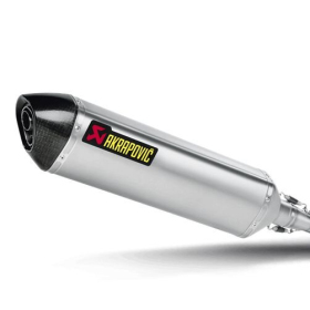 AKRAPOVIC Racing Line Replacement Muffler Carbon Fiber / Titanium Yamaha XP 500-530 T-Max 08-16