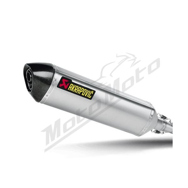 AKRAPOVIC Racing Line Replacement Muffler Carbon Fiber / Titanium Yamaha XP 500-530 T-Max 08-16