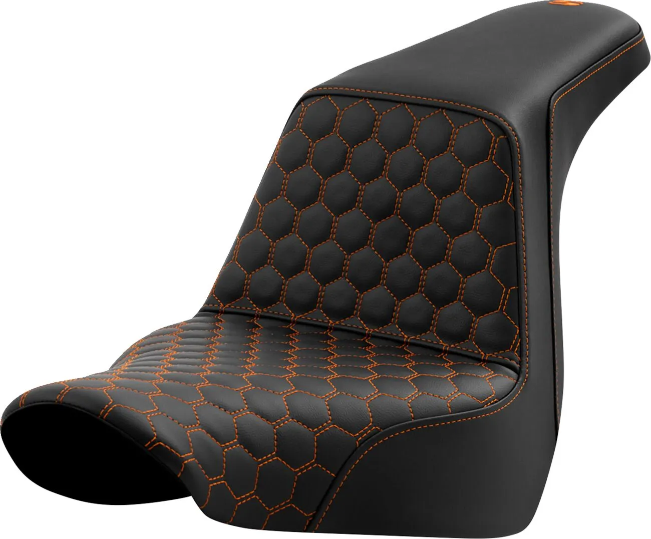 SADDLEMEN Honeycomb Step-Up Seat Harley Davidson FLSB / FXLR / FXLRS / FXLRST 1750-1923cc 18-25