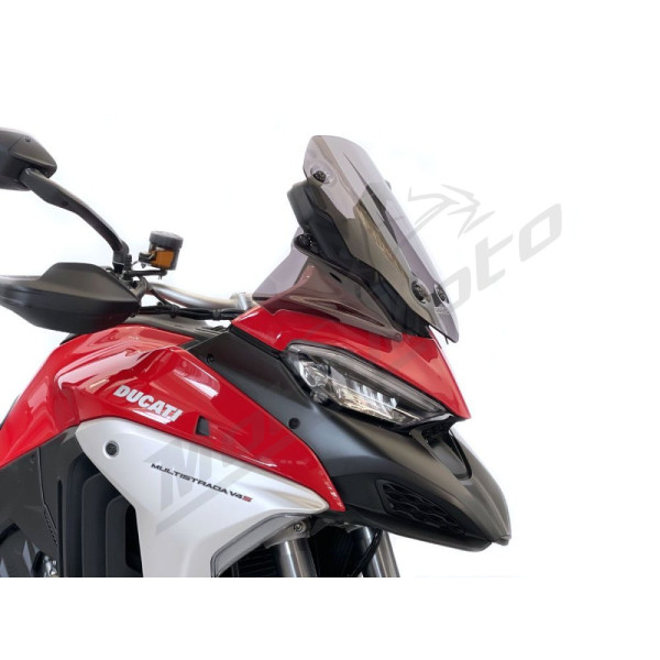 WRS DU019F Side Deflectors Smoke Ducati Multistrada V4 1200cc 21->