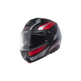 Atverčiamas Šalmas Schuberth CONCEPT Tracer Pilka/Raudona
