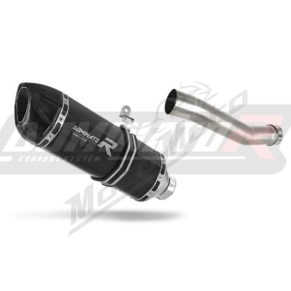 Aprilia RSV 4 R APRC Factory 2011-2015 Dominator Exhaust Silencer Muffler HP1 BLACK + dB killer medium