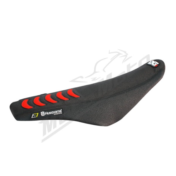 Blackbird sėdynės užvalkalas DOUBLE GRIP 3 Husqvarna CR / WR / TE / TC 125-510cc 08-13 Juoda