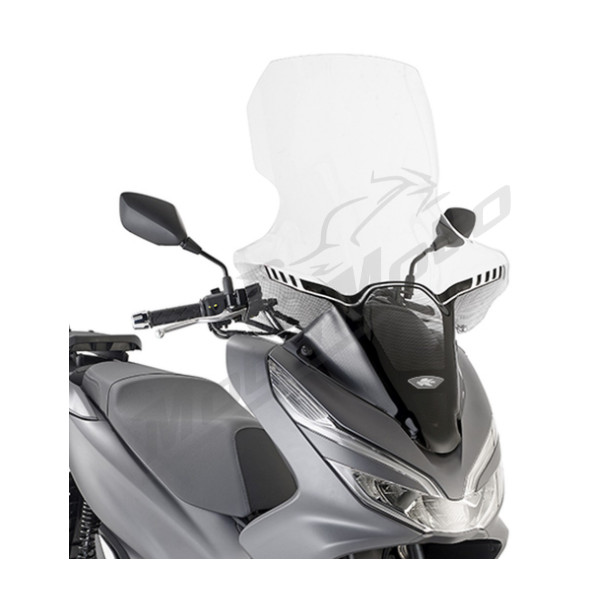 KAPPA Priekinis stiklas skaidrus 85x63 cm. Honda PCX 125 18-19