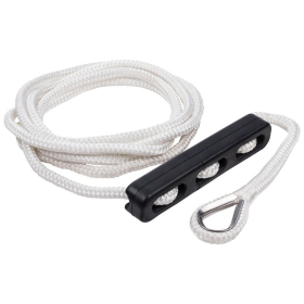 Qvarken Mooring Rope Dockline with compensator White