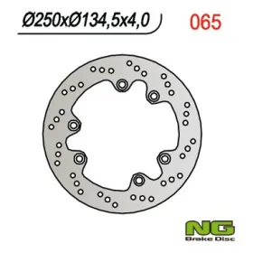 NG BRAKES Galinis fiksuotas stabdžių diskas 250mm Suzuki DR 600-800cc 85-25