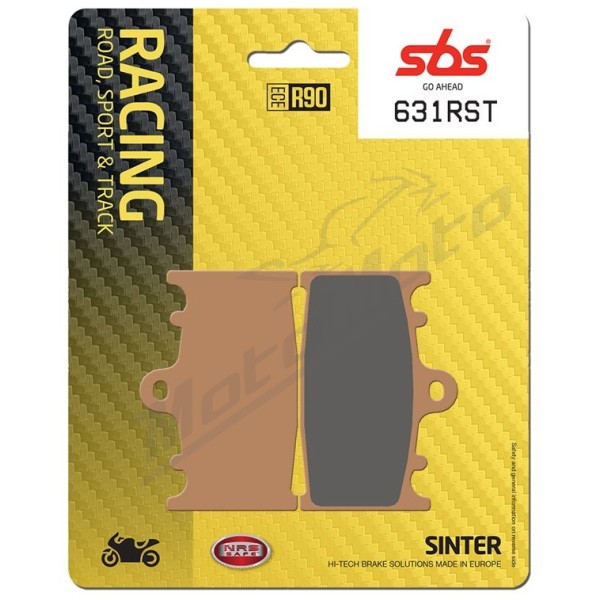 SBS Brakepads Racing Sintered Husaberg / Kawasaki / Suzuki 125-2000cc 89-20