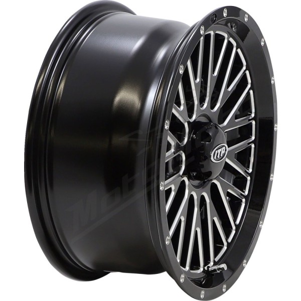 ITP Momentum Wheel 15x7 4/156 5+2 Black