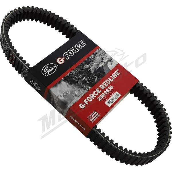 GATES "G-Force RedLine" variatoriaus diržas Arctic Cat Wildcat / Wildcat 4 1000cc 13-19