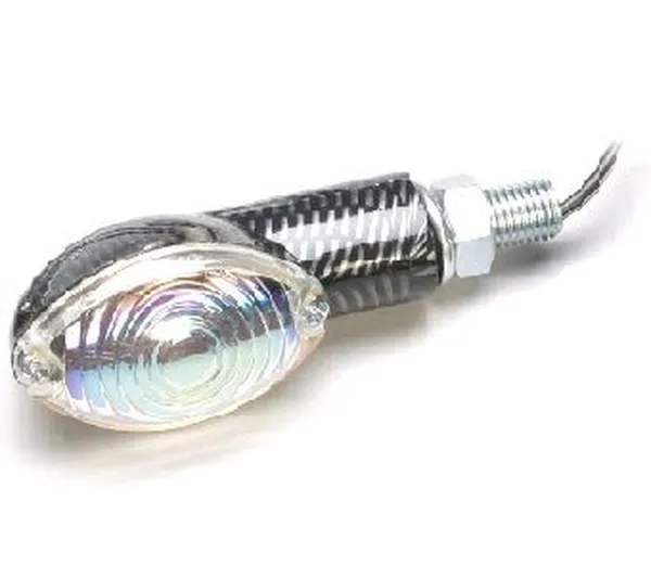 K&S TECHNOLOGIES Universal Mini-Stalk Marker Lights Carbo Fiber 2pcs