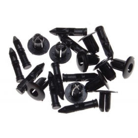 Plastic rivet clips M6 10pcs
