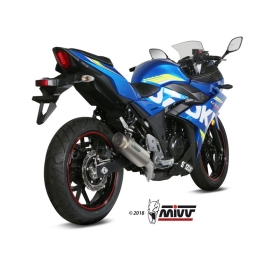 MIVV GP Pro Carbon Muffler Stainless Steel  Suzuki GSX250R