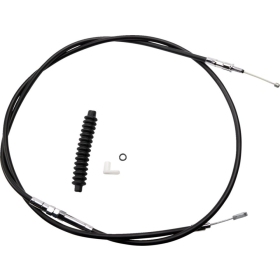 DRAG SPECIALTIES High-Efficiency Black Vinyl Clutch Cable Harley Davidson FLHR / FLHRC / FLHRSE / FLHT 1584-1800cc 08-16