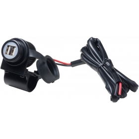 Interphone 2x USB phone charger fastening on handlebar