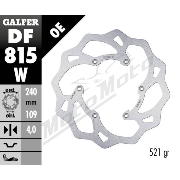 GALFER Wave® Brake Rotor Beta EVO / RR / RX / Xtrainer 250-498cc 11->