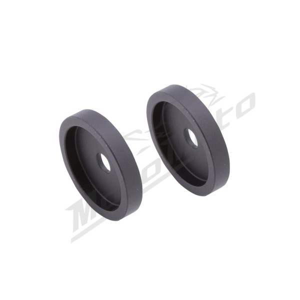 HIGHSIDER pro Handlebar Adapter Black For Aprilia / Moto Guzzi 85-1200cc 01-23 2pc.