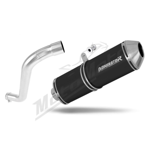 BMW F650ST 1993-2000 Dominator Exhaust Silencer Muffler OVR BLACK + dB killer