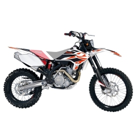 BLACKBIRD Dream Graphic 4 grafikos rinkinys Beta RR 250-400cc 2005-2009