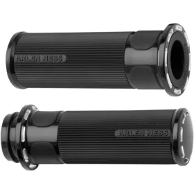 ARLEN NESS Slot Track Grips Harley Davidson FLDE / FLFB / FLFBS / FLH / FLHC / FLHCS 1584-1923cc 08-24