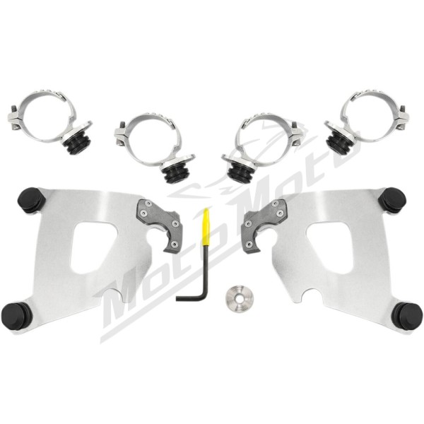 MEMPHIS SHADES HD Cafe Fairing Trigger-Lock Hardware Kit Harley Davidson FXDL 1690 14-17