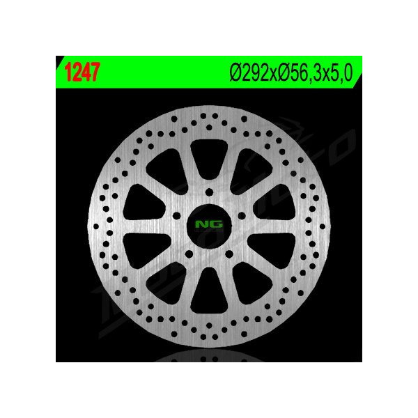 NG BRAKES Rear Fixed Brake Disc 292mm Harley Davidson FLD / FLHRC / FLHRCI 883-1690cc 00-15
