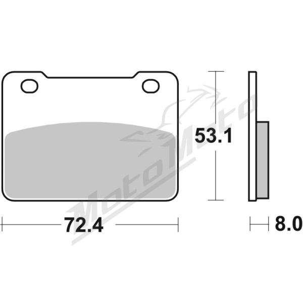 SBS HF Street Ceramic Brake Pads Front 215HF SYM Maxsym 400-600 12-22