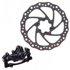 BICYCLE BRAKE DISC + CALIPER (FRONT) MaxTuned Ø160mm