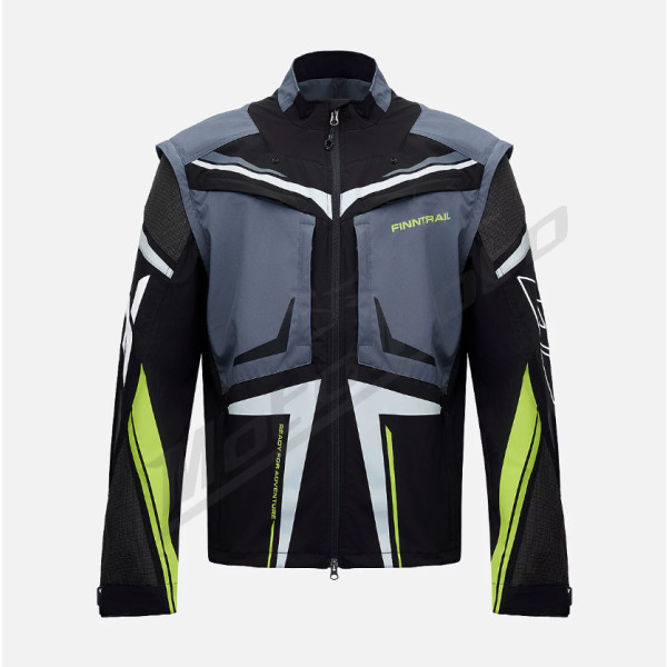 Finntrail Enduro 1308 Jacket Grey/Yellow
