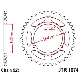 Rear sprocket JTR1074