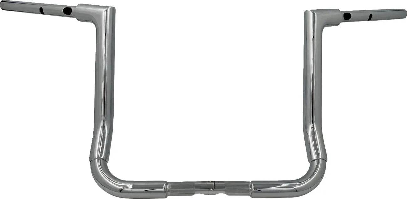 FAT BAGGERS INC. 1-1/2" EZ Install Flat Top Batwing Handlebar Chrome 38mm 91,5cm (35,5cm)